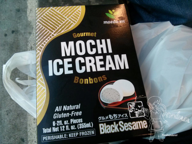 Product Review: Maeda-en Black Sesame Mochi Ice Cream