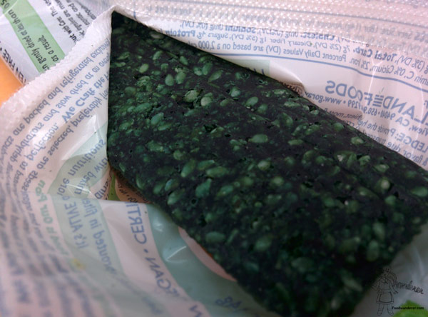 Product Review: Spirulina Energy Bar